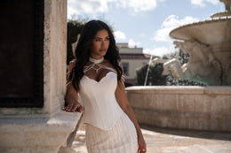 Mermaid Wedding Dress with Sweetheart Corset Bodice