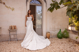 2-in-1 Sweetheart Lace Ball Gown Wedding Dress with Detachable Bolero