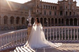 A-Line Wedding Dress with Beaded Sweetheart Bodice