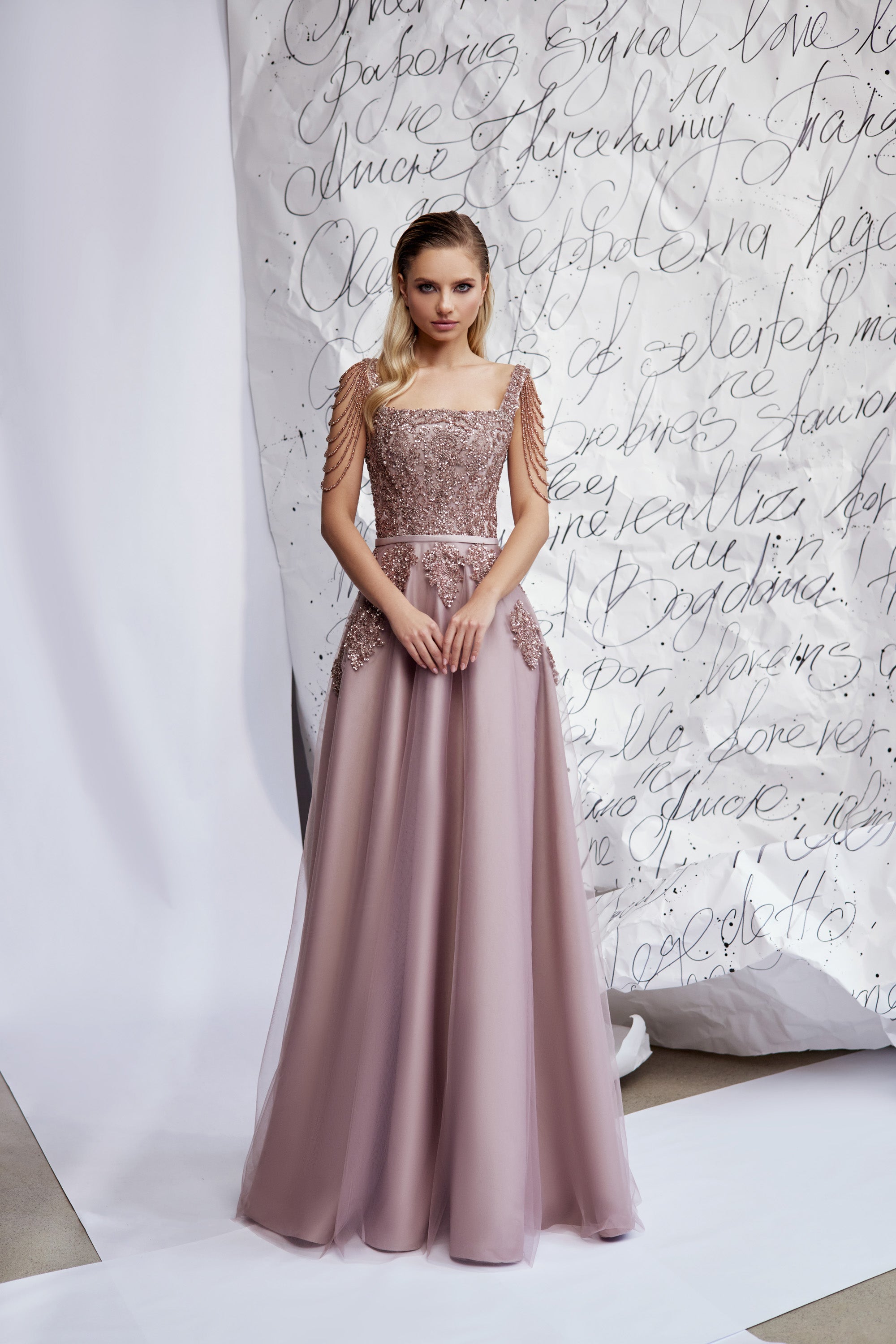 Women's Tea-Length Sheath Silhouette Party Dress