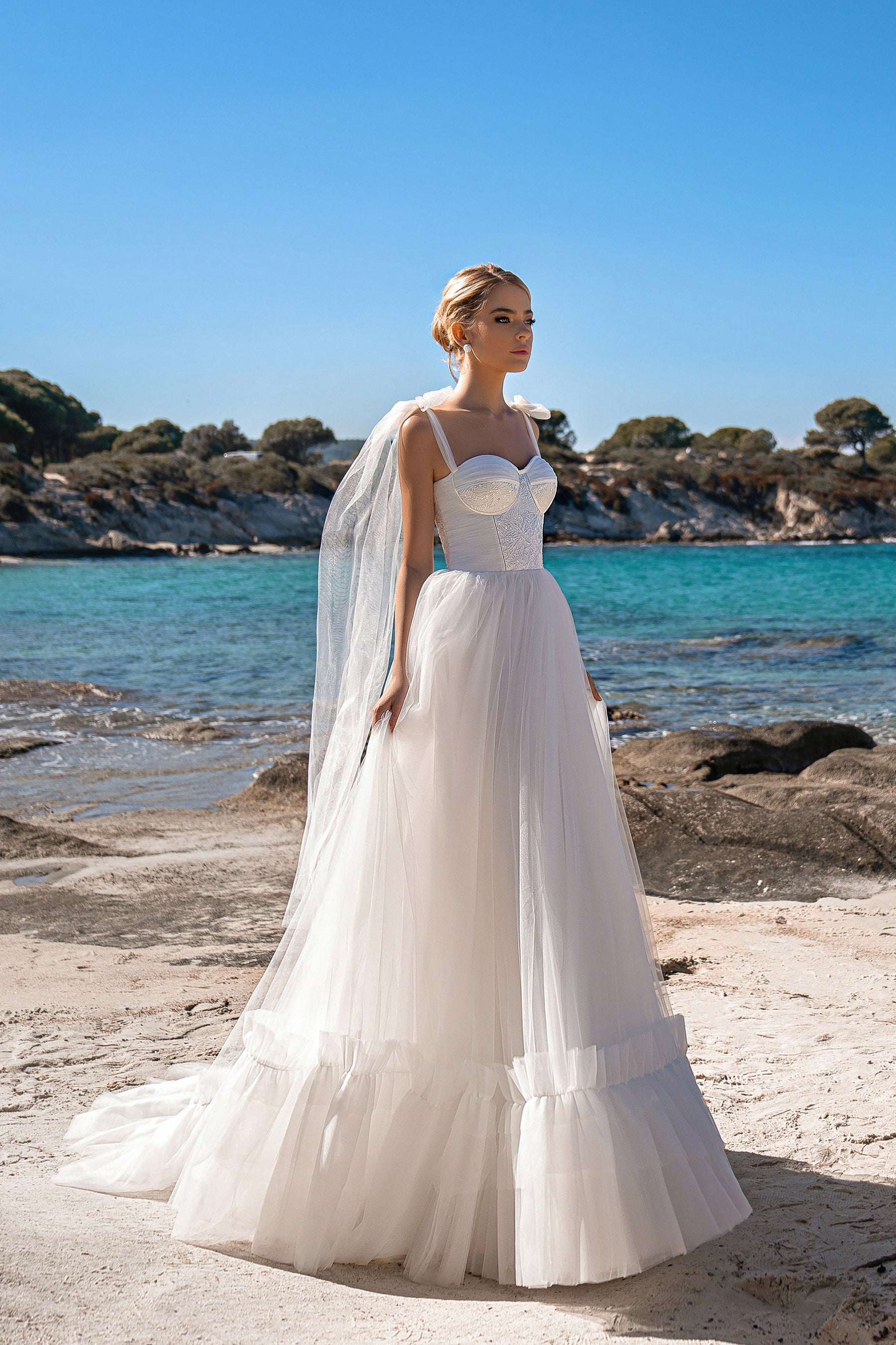 A-Line Wedding Dress with Sweetheart Bodice