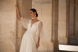 Gorgeous Bridal Gown with Glitter Fabric and Sequins